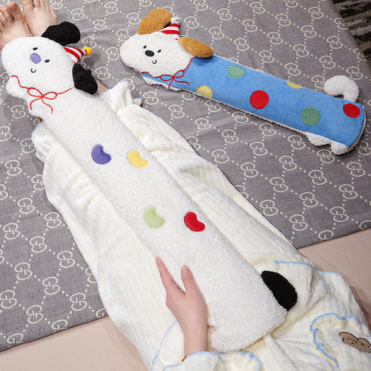 【换季出清】自然醒翘耳小狗注水长条热水袋QYL 商品图13