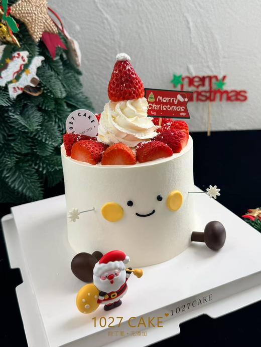 1027CAKE |   圣诞小可爱 草莓蛋糕 商品图2