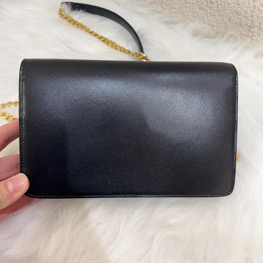 Celine MARGO 黑金 box牛皮 斜挎包 商品图1