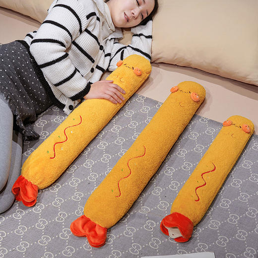 【换季出清】自然醒可爱炸虾注水长条热水袋QYL 商品图13