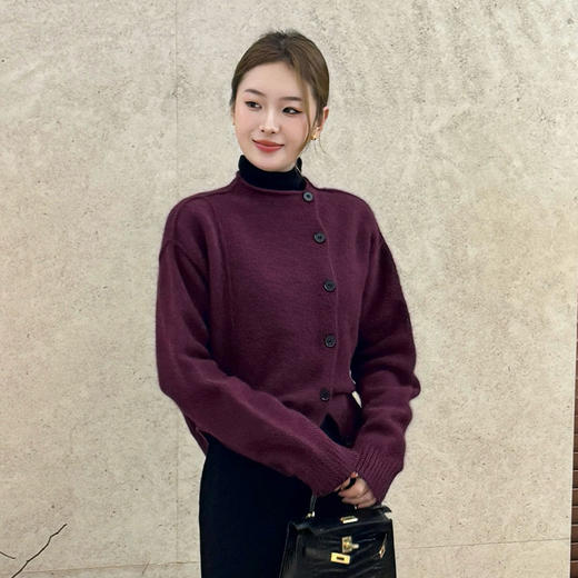 【特价不退换】【预售7天】良木礼绵羊毛开衫（D251102757F） 商品图5