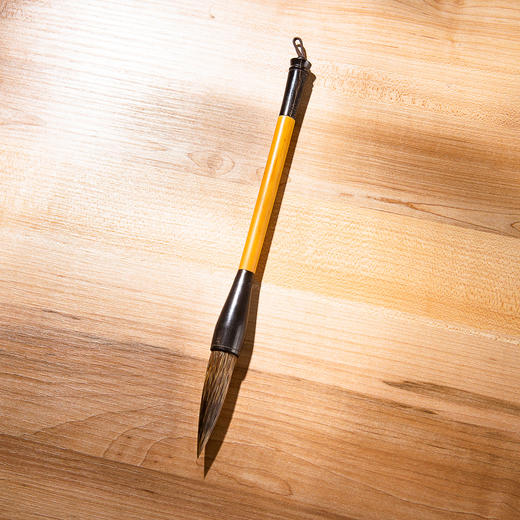 90年代“李福寿”老厂师傅精制石獾斗笔（一支） 商品图4