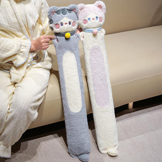 【换季出清】自然醒抱抱猫注水长条热水袋QYL 商品图10