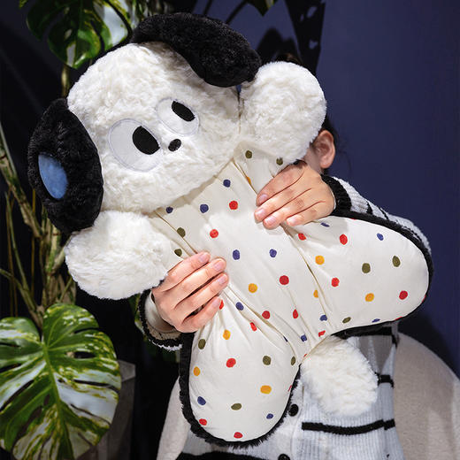 自然醒大眼仔刷花捏捏豆袋抱枕QYL 商品图13