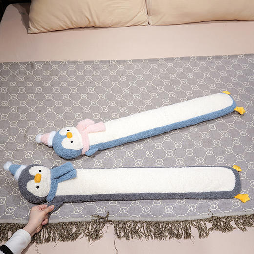 【换季出清】自然醒企鹅云朵绒注水长条热水袋QYL 商品图13