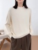 【极简毛衣】半高领立体线条～百搭简约宽松版弹力毛衫-喜出 商品缩略图2