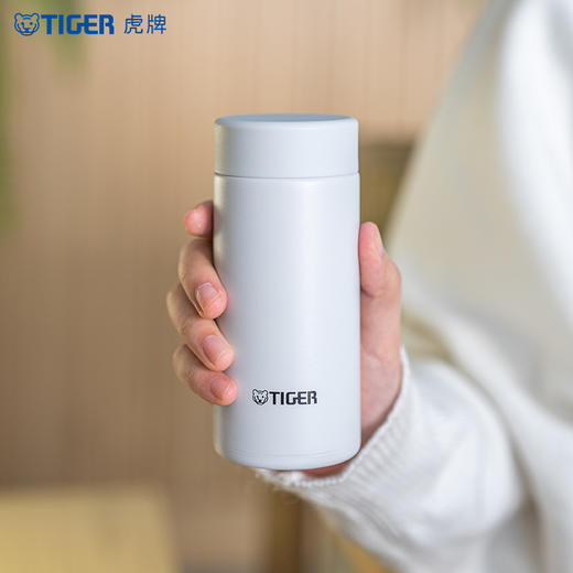 TIGER 虎牌 轻量型不锈钢真空杯 MMP-W20C WP 雪花白 200ml 商品图1