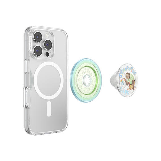 【疯狂动物城】闪电慢生活·MagSafe圆啪嗒 泡泡骚 x Zootopia 奇妙联动上线 MAGSAFE磁吸手机气囊支架 Round圆啪嗒系列 蓝色 商品图3