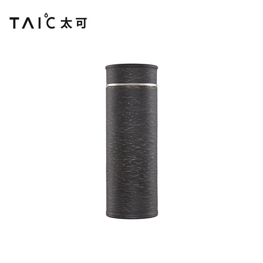 TAIC太可钛艺直滤杯纯钛保温杯手工锤纹送礼轻奢高端商务礼盒装 商品图8