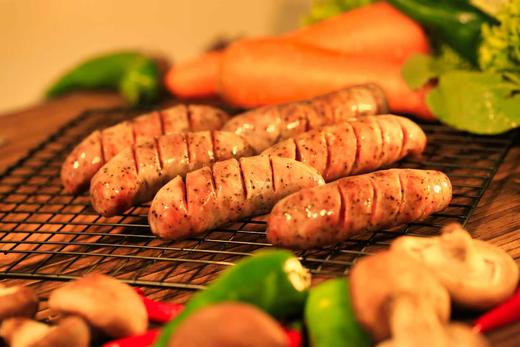 有机黑猪肉烤肠（黑胡椒味） 商品图2