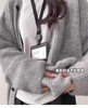 清了！清！不支持退货 自营【超美针织衫】M18韩系氛围感单排扣开衫毛衣-喜出 商品缩略图4
