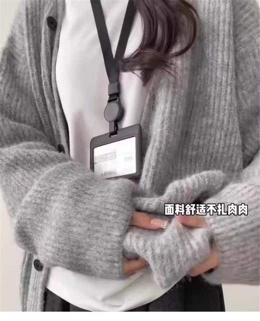 清了！清！不支持退货 自营【超美针织衫】M18韩系氛围感单排扣开衫毛衣-喜出 商品图4