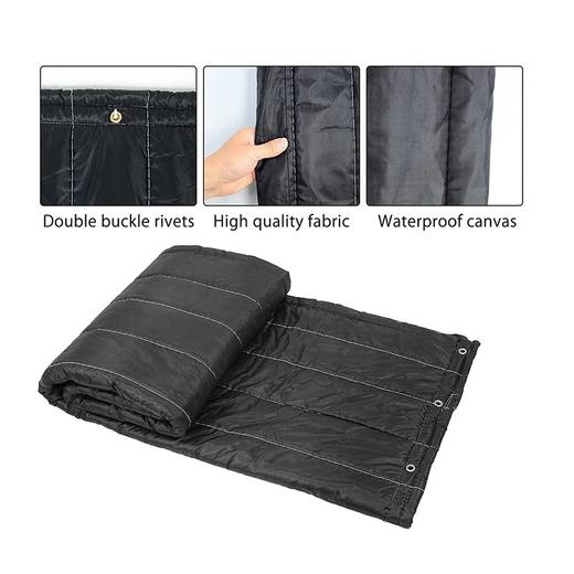 美国 TORIBIO 吸音降噪隔音帘 防水牛津布料 内部纯棉 有效减少噪音回声 商品图2