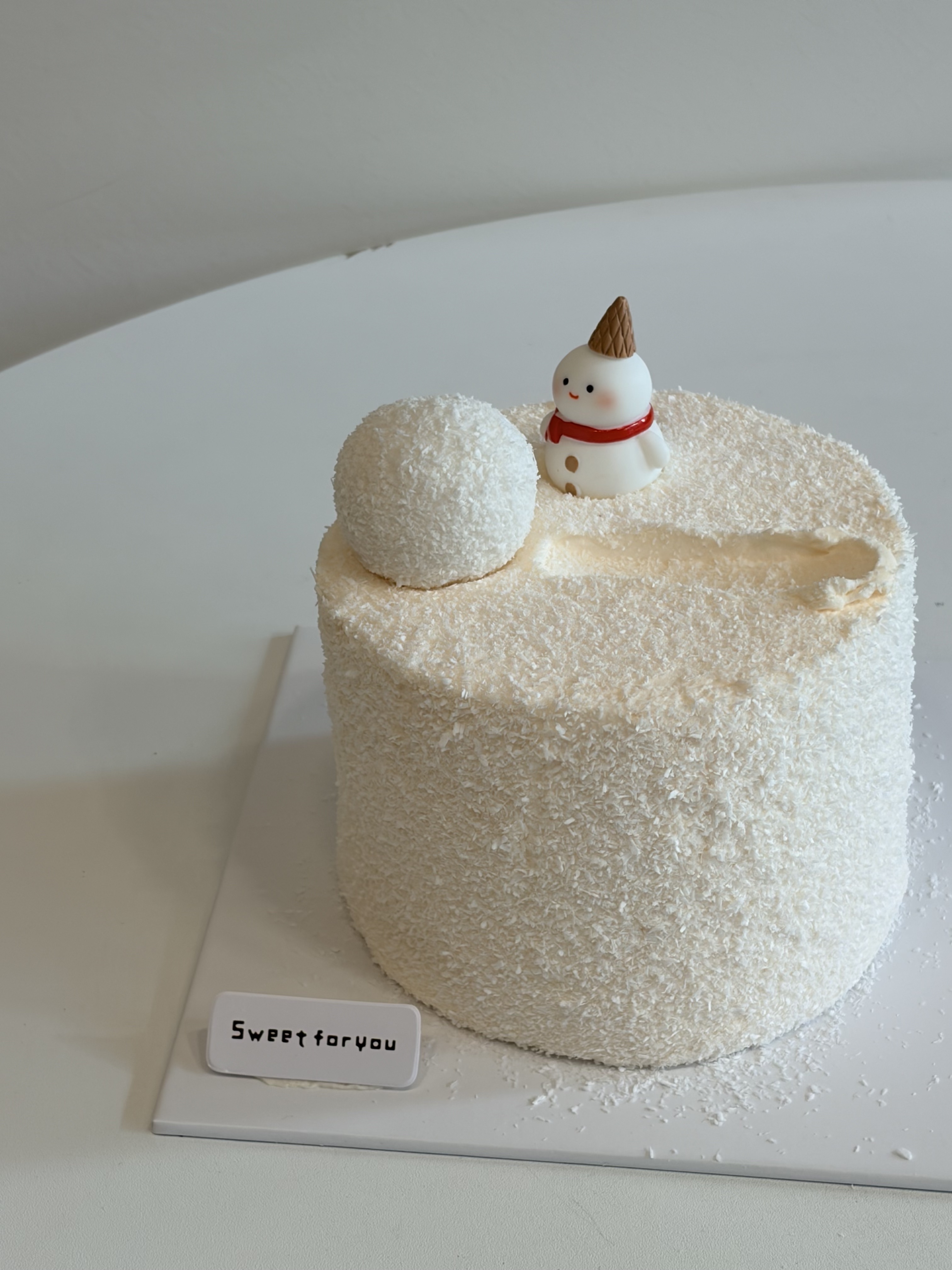 好运滚滚来（特别款草莓椰椰天使蛋糕）