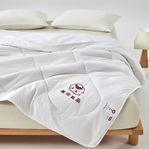 【分仓直发包邮】无印良品A类纯棉纯羊毛被MJ-B2025-0173 商品图5