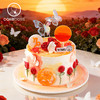 摩羯座“暮羽橙光” 水果奶油蛋糕 商品缩略图2