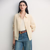 EITIE爱特爱翻领叠层设计羊腿袖型复古时尚直筒宽松衬衣8509202 商品缩略图2