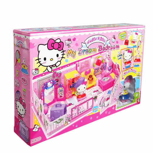 Hello Kitty 百变造型 梦想房间 商品图1