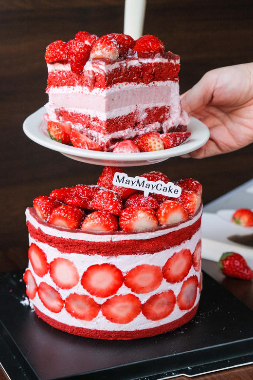 草莓“红”运大满贯（红丝绒胚）【A5186】 商品图3