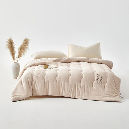 【分仓直发包邮】无印良品雪纺棉麻棉花被MJ-B2025-0166 商品图0