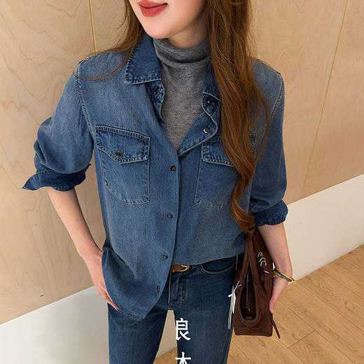 【预售7天】良木礼牛仔衬衫（1170） 商品图1