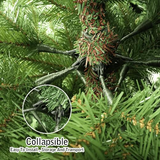 【原价1500元】2025款 美国 Stellar Hero 高端圣诞树 带多色LED灯  环保 安全  长寿命 商品图6
