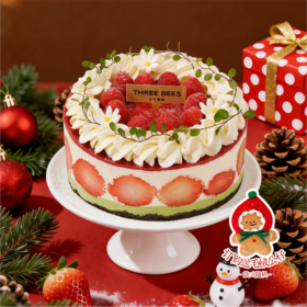 圣诞草莓酸奶开心果