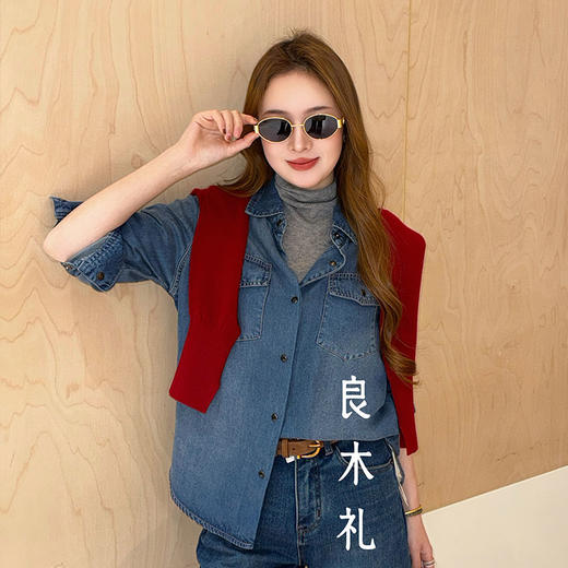 【预售7天】良木礼牛仔衬衫（1170） 商品图0