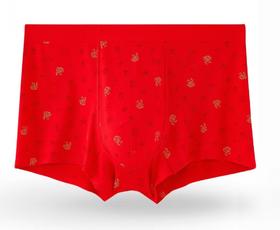 MH竹纤维男士平角内裤（多福）31378