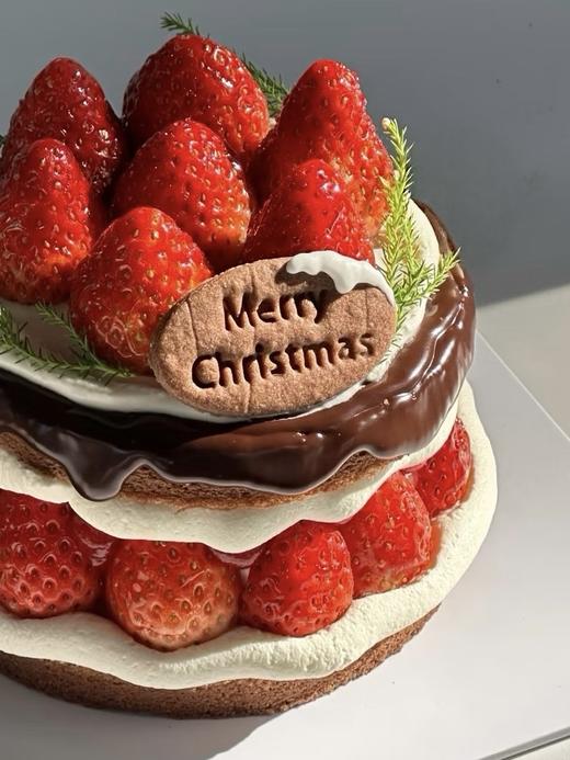 草莓塔（饼干字可选） 商品图1