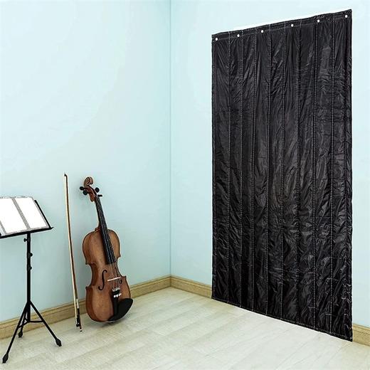 美国 TORIBIO 吸音降噪隔音帘 防水牛津布料 内部纯棉 有效减少噪音回声 商品图0