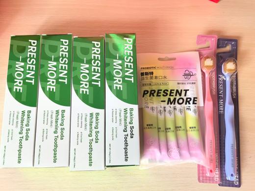 XLJ普斯特小苏打清新健白牙膏(薄荷香型）130g/支*4支 商品图2