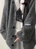 清了！清！不支持退货 自营【超美针织衫】M18韩系氛围感单排扣开衫毛衣-喜出 商品缩略图2