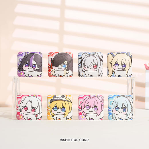 【GSC全款预售】胜利女神：妮姬DORO系列 PU徽章盒蛋（全8种）GSM 商品图3