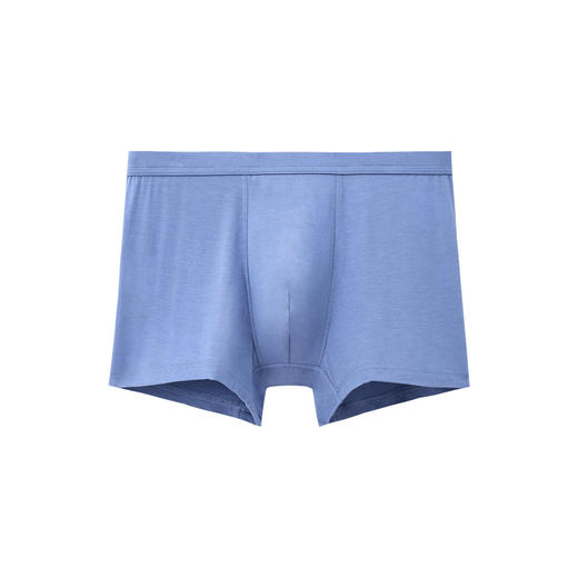 Threegun三枪 【艾草】包根男士平角短裤四角内裤（1条装）-50855B031 商品图3