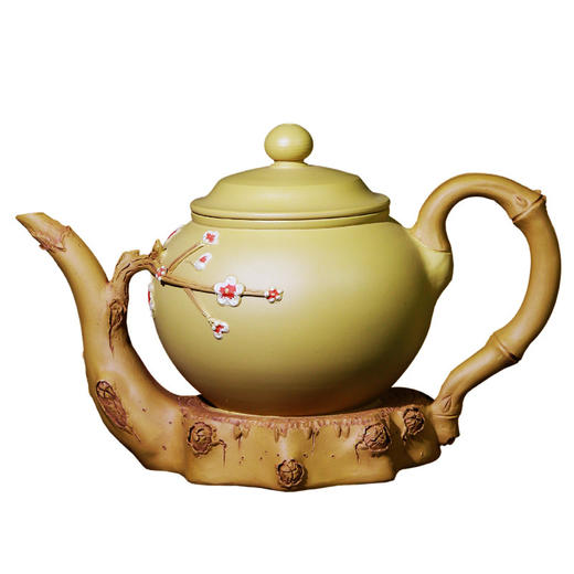 玄雕窑宜兴功夫紫砂壶纯手工全手工原矿泡茶壶茶具套装家用招财进宝段泥紫砂壶 商品图4