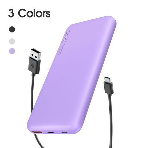 跨境现货TK/TEMU海外仓一件代发超薄充电宝10000毫安快充移动电源 商品图4