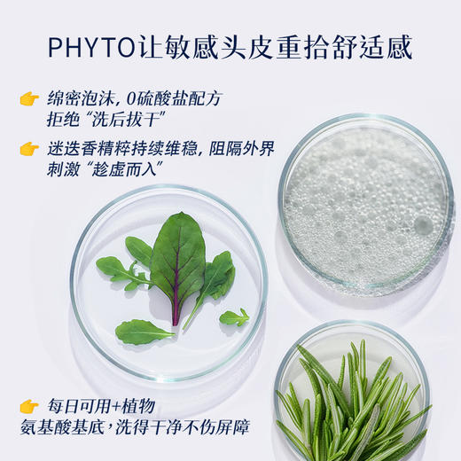 PHYTO 发朵 头皮舒缓洗发水 250ml 商品图3