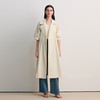 EITIE爱特爱经典英伦风简约时尚宽腰带设计长款风衣8504201 商品缩略图1