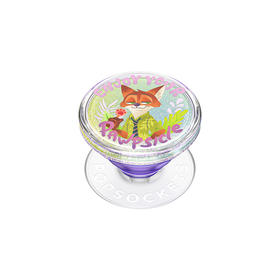 【疯狂动物城】尼克画像 泡泡骚 x Zootopia 奇妙联动上线 POPGRIP泡泡骚手机粘贴式气囊支架 Tidepool流沙系列 蓝色