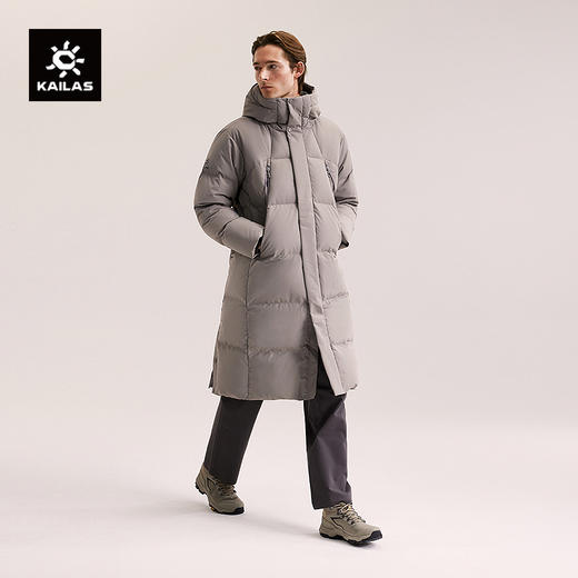 KAILAS凯乐石 男款长款羽绒服 KG2533103 商品图0