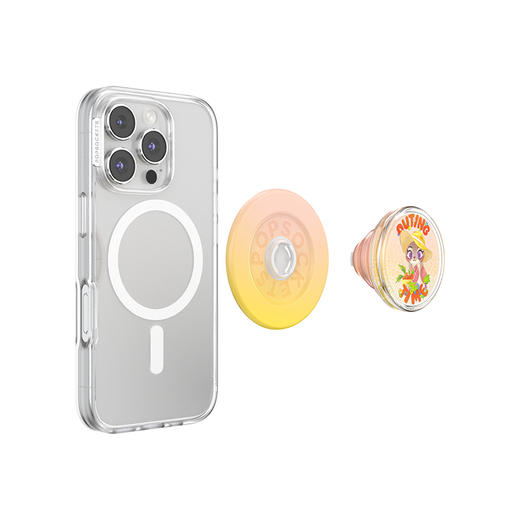 【疯狂动物城】朱迪画像·MagSafe圆啪嗒 泡泡骚 x Zootopia 奇妙联动上线 MAGSAFE磁吸手机气囊支架 Round圆啪嗒系列 黄色 商品图3