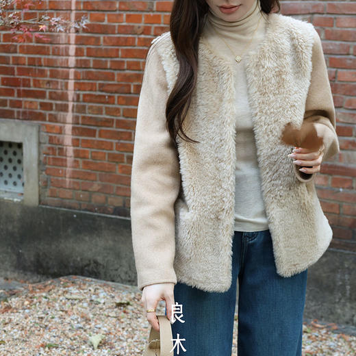 【特价不退换】【预售7天】良木礼牦牛绒外套（D8147） 商品图2