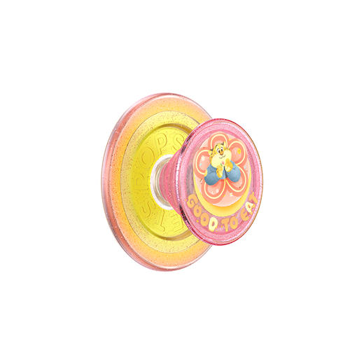 【疯狂动物城】豹警官甜甜圈·MagSafe圆啪嗒 泡泡骚 x Zootopia 奇妙联动上线 MAGSAFE磁吸手机气囊支架 Round圆啪嗒系列 粉橙 商品图0