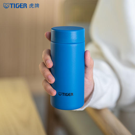 TIGER 虎牌 轻量型不锈钢真空杯 MMP-W20C AP 蔚海蓝 200ml 商品图1