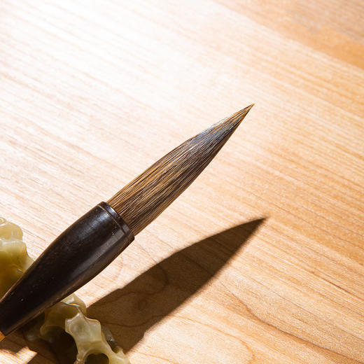 90年代荣宝斋精制“石獾斗笔套装”（一套两支） 商品图10