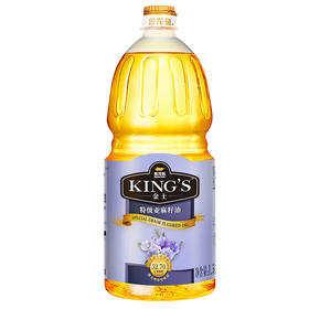 ASZ 金龙鱼KING'S特级亚麻籽油/压榨/一级/1.5L