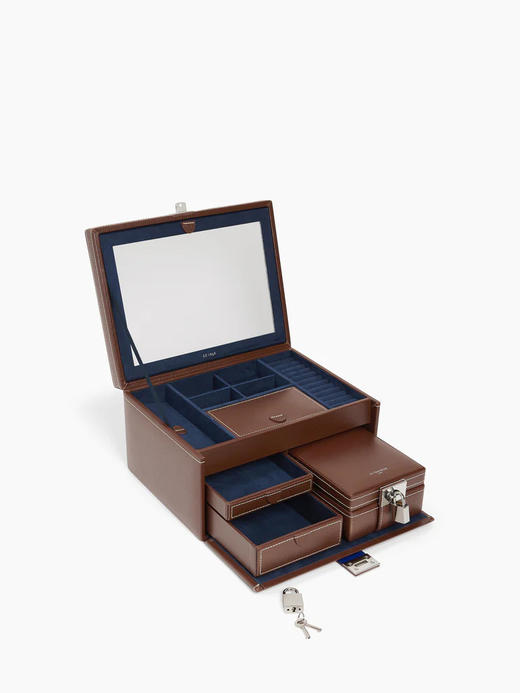在途4周到｜LE TANNEUR-LARGE JEWELLERY BOX-玄木棕 珠宝首饰盒（大号）［法国设计师］ 商品图2