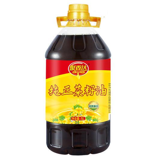 【严选】荆楚好粮油 非转基因 湖北襄阳元大 聚香达食用油纯正菜籽油5L/桶（厂家直发） 商品图3