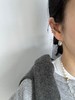 SpoiledBrat Jewelry镀银铁矿石耳骨夹 商品缩略图6